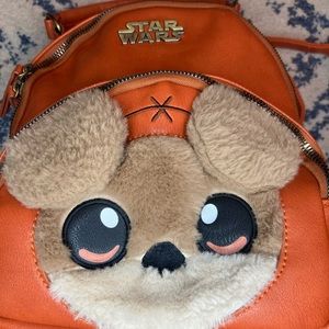 Star Wars Disney Lucasfilm Bioworld Ewok Furry Mini Backpack